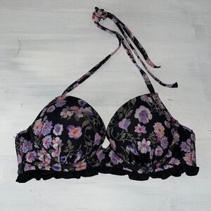 H&M floral bathing suit top women’s size 34B